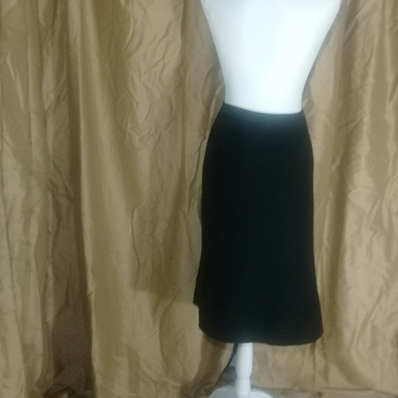 Ann Taylor LOFT black maxi skirt size 14 - Picture 4 of 10